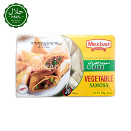 MEZBAN Vegetable Samosa (Dumpling) 20pcs 500g 메즈반 할랄 야채 사모사