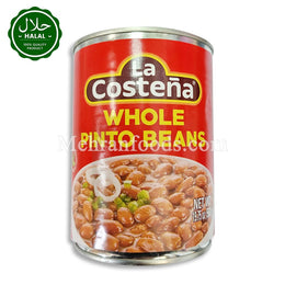 La Costeña Whole Pinto Beans 560g Can Front