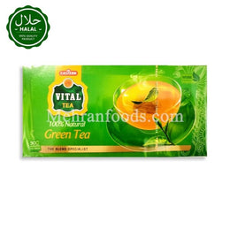 VITAL Green Tea Bag 30 Tea Packs 45g Box Front