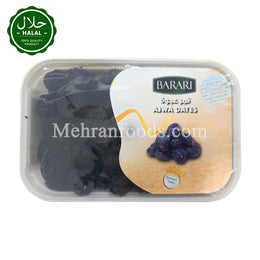 BARARI Ajwa Dates UAE 500g Pack Front View