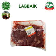 LABBAIK Halal Fresh Beef Boneless Meat (Front Leg) (Square Cut) Cubes (Korea) 800g / 뼈 없는 소고기