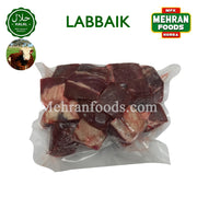 LABBAIK Halal Fresh Beef Boneless Meat (Front Leg) (Square Cut) Cubes (Korea) 800g / 뼈 없는 소고기