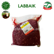 LABBAIK Halal Beef Boneless Meat 1kg / 뼈없는 뜻 