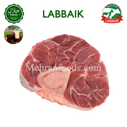 Labbaik Halal Beef Shank with bone marow (Korea) 1.5kg /  소 사태골