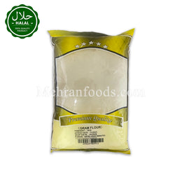 Premium Gram Flour (Besan) 1kg Pack Front View