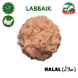 LABBAIK Halal Fresh Chicken Breast Minced (Ground Meat) Qeema 800g / 다진 닭가슴살 민찌 닭고기