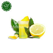 Close-up of POLENGHI Lazy Lemon Juice pouring into a glass