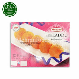 MEZBAN Moti Choor Laddu (Sweet Balls) (12pcs) 720g 모티 츄르라두(할랄 간식)