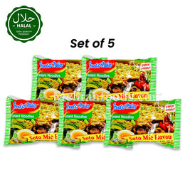 Indomie Halal Soto Mie Flavor Instant Noodles 75g Pack Front