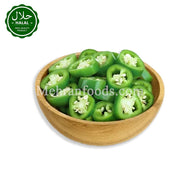 FROZEN Green Chilli (Mirch) Cut 1kg (1+1) 2kg 냉동 청양
