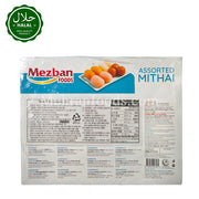 MEZBAN mixed mithai box 400g halal sweets