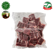 LABBAIK Halal Beef Boneless Meat (Square Cut) Cubes 800g / 뼈 없는 소고기