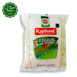 RAJDHANI Poha Mota (Flattened Rice) 500g 포하모타