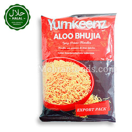 YUMKEENZ Aloo Bhujia 150g 인도 과자 포장 앞면