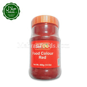 SUNDIP Red Food Colour 400g Bottle Front View