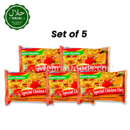 INDOMIE Halal Special Chicken Flavor Instant Noodles 5 Pack