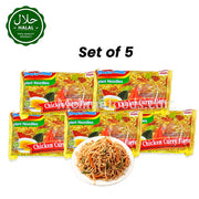INDOMIE Halal Chicken Curry Instant Noodles 5 Pack