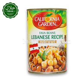 California Garden Fava Beans Lebanese Recipe 400g Can