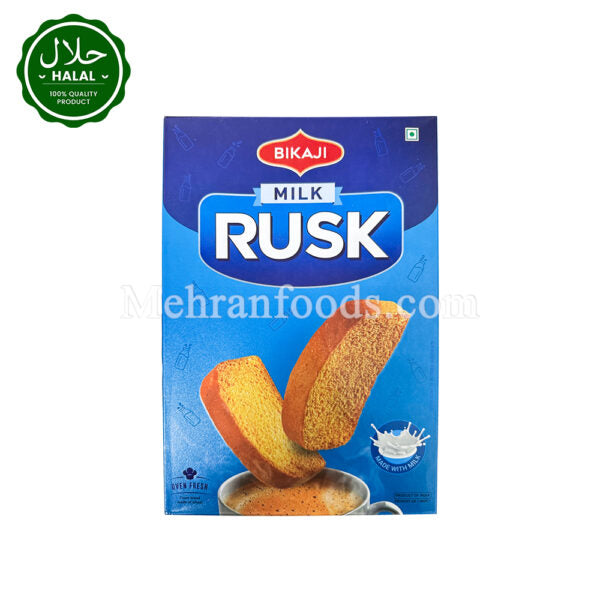 Mehran Rusk BIKAJI Milk Rusk 600g | Buy Crunchy Milk Rusk in Korea – Mehran Foods Korea