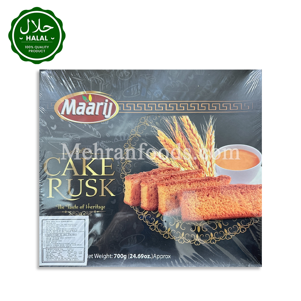 Korean Rusk MAARIJ Cake Rusk 700g | Buy Crispy Cake Rusk in Korea – Mehran Foods Korea