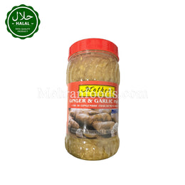 MOTHER’S Ginger and Garlic Paste 1kg Jar Front View