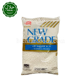 PANDANUS New Grade White Tapioca Pearl 400g Sabudana Pack