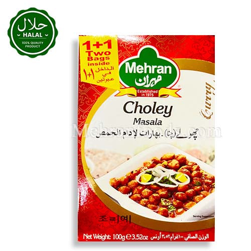 MEHRAN Choley Masala 100g | Authentic Punjabi Spice Mix in Korea ...