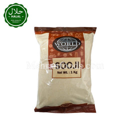 WORLD Sooji Semolina 1kg Pack Front View