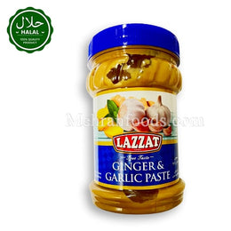 LAZZAT Ginger & Garlic Paste 750g Jar Front