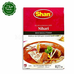 SHAN Nihari Masala 60g Pack Front View