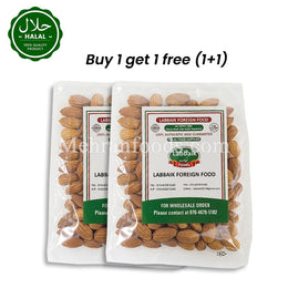 LABBAIK Almond (Badam) 100g + 100g Pack by Mehran Foods Korea