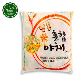 LABBAIK FROZEN 믹스 야채 (Mix Sabzi) 1Kg 냉동 야채