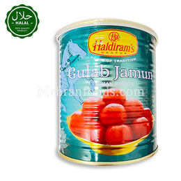 HALDIRAM Gulab Jamun 1kg Sweet Tin Front View