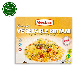 MEZBAN Karachi Vegetable Biryani 280g 메즈반 카라치 야채