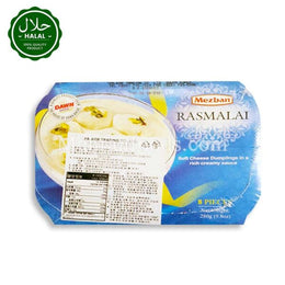 MEZBAN Rasmalai (Cheese Dumplings in creamy sauce) 8pcs 280g 라스말라이
