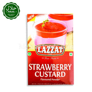 LAZZAT Strawberry Custard Powder 250g Pack Front