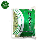 冷凍グリーンチリ（ミルチ）カット 1kg 냉동 청양