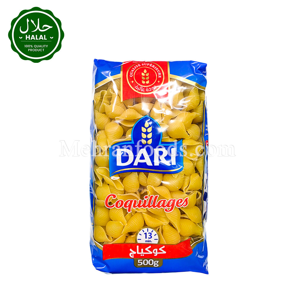 Mehraan Shell DARI Coquillages Pasta 500g | Shell Pasta 코키야지 | Buy Online Korea ...