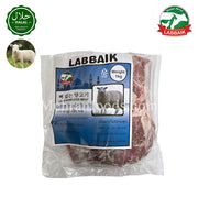 LABBAIK Halal Fresh Lamb Boneless Meat (Slice Cut) 1kg / 뼈없는 양고기 슬라이스 컷