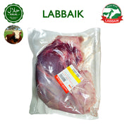LABBAIK Halal Lamb (뼈있는 다리부분) / Satay Meat 1.1kg 뼈가 있는 양다리살 고기