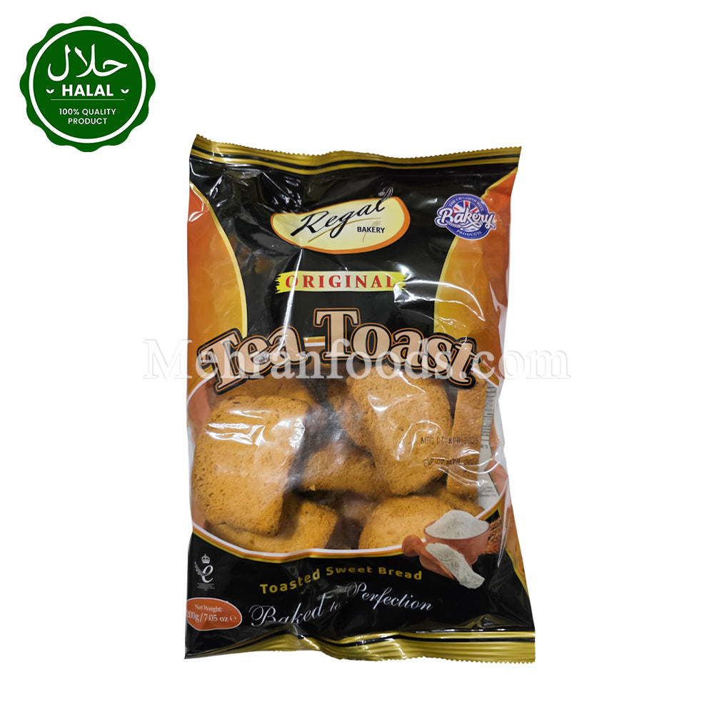 REGAL Original Tea Toast 200g | Classic Tea Rusk | Mehran Foods Korea