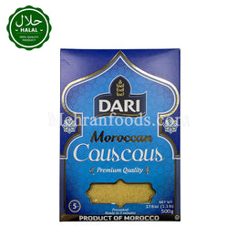 DARI Moroccan CousCous 500g pack front view