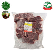 LABBAIK Halal Beef Boneless Meat (Square Cut) Cubes 800g / 뼈 없는 소고기
