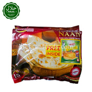 MEZBAN Frozen Tandoori Naan 1275g 15 Pieces Pack