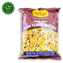 HALDIRAM Corn Flakes Mixture 150g Snack Pack Front View