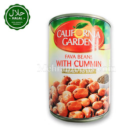 California Garden Fava Beans with Cumin 400g Can