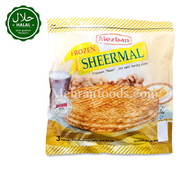 MEZBAN Frozen Sheermal (Shermal) Naan 3pcs 675g 냉동 시르말 난 (커리빵)