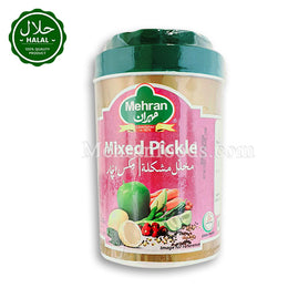 MEHRAN Mix Pickle 1Kg Jar Front View