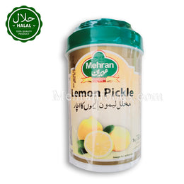 MEHRAN Lemon Pickle 1kg Jar Front View