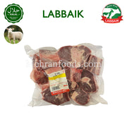 LABBAIK Halal Fresh Lamb Satay Meat (Foreshank / Bong) Medium (Australia) 1kg / 뼈 있는 양 사태 고기